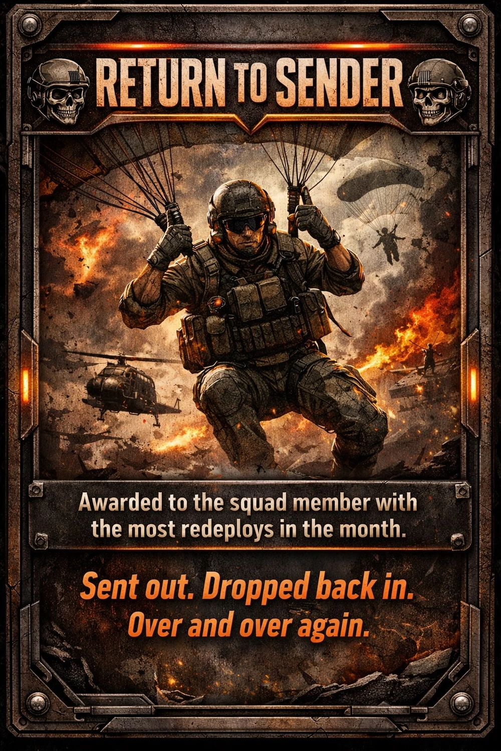 Original Return to Sender achievement artwork